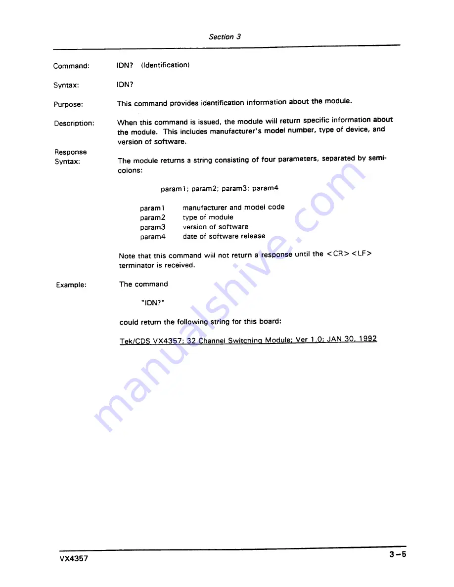 Tektronix VX4357 Скачать руководство пользователя страница 33