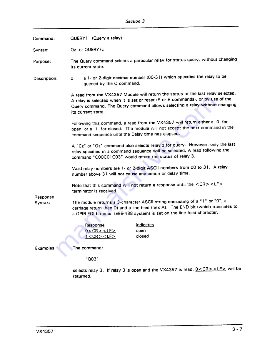 Tektronix VX4357 Скачать руководство пользователя страница 35