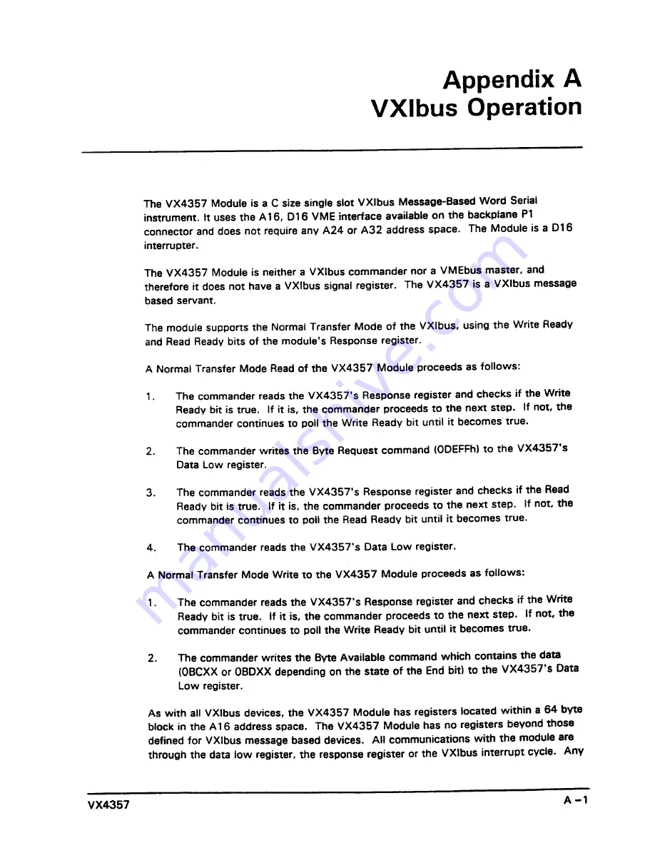 Tektronix VX4357 User Manual Download Page 45