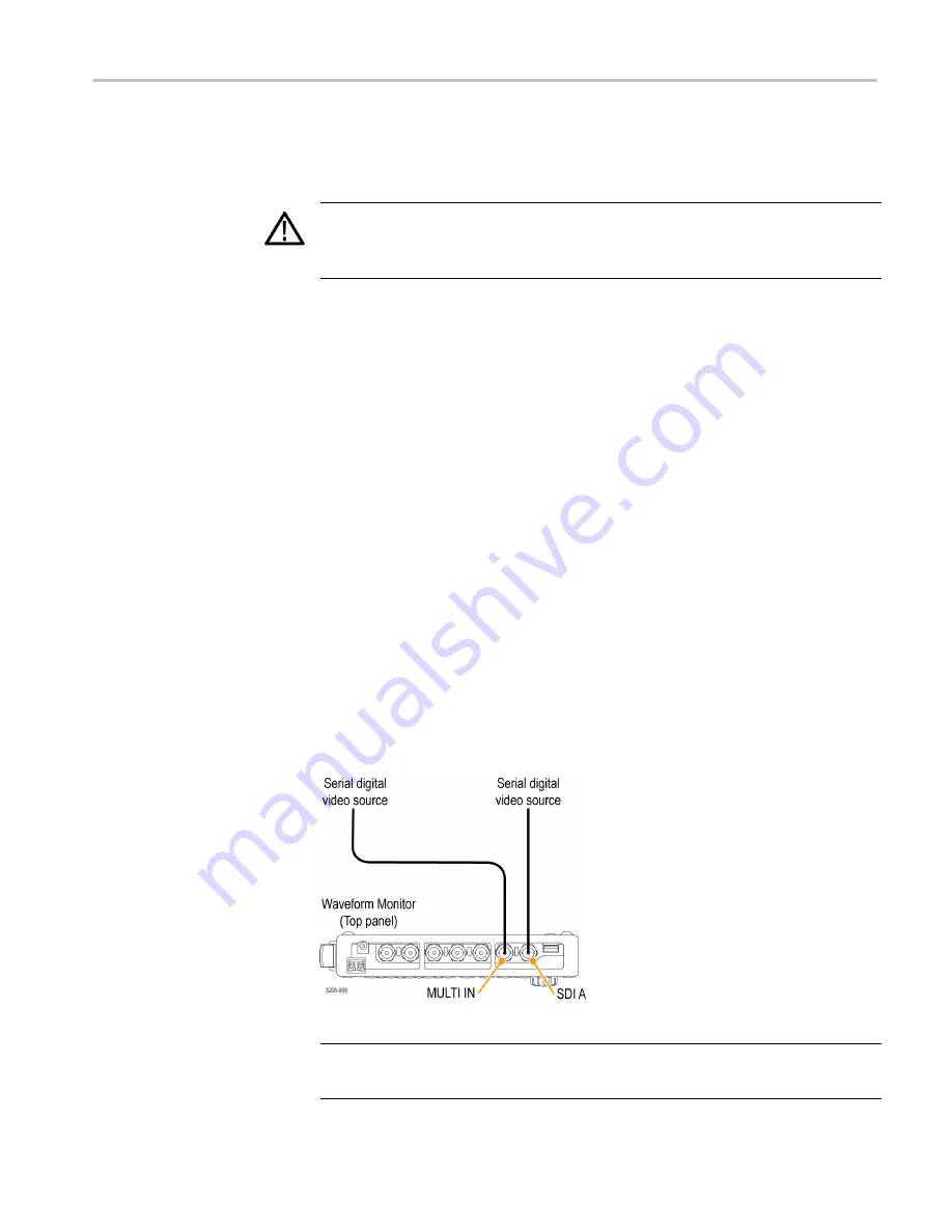 Tektronix WFM2200A User Manual Download Page 39