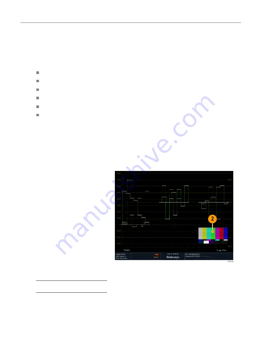 Tektronix WFM4000 Series Скачать руководство пользователя страница 22