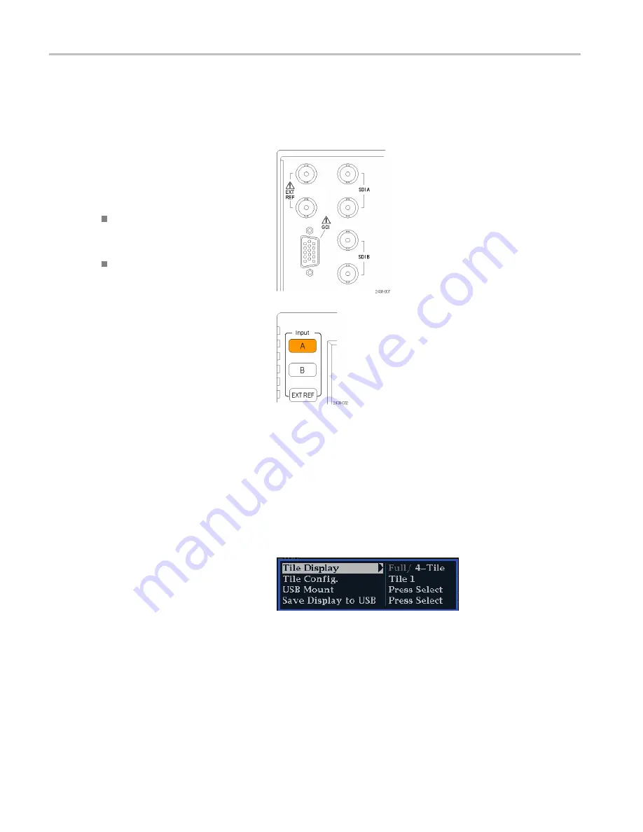 Tektronix WFM4000 Series User Manual Download Page 32