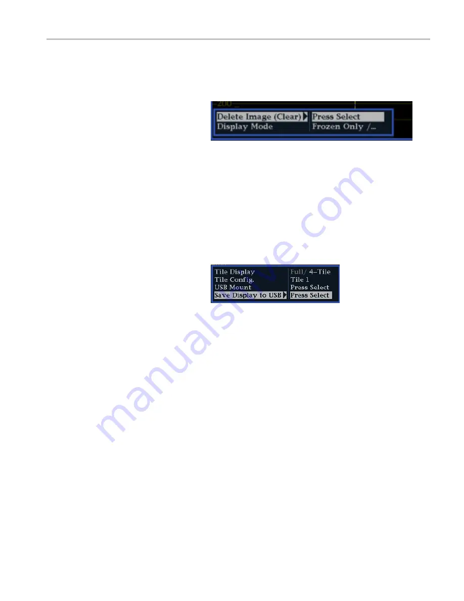 Tektronix WFM4000 Series User Manual Download Page 39