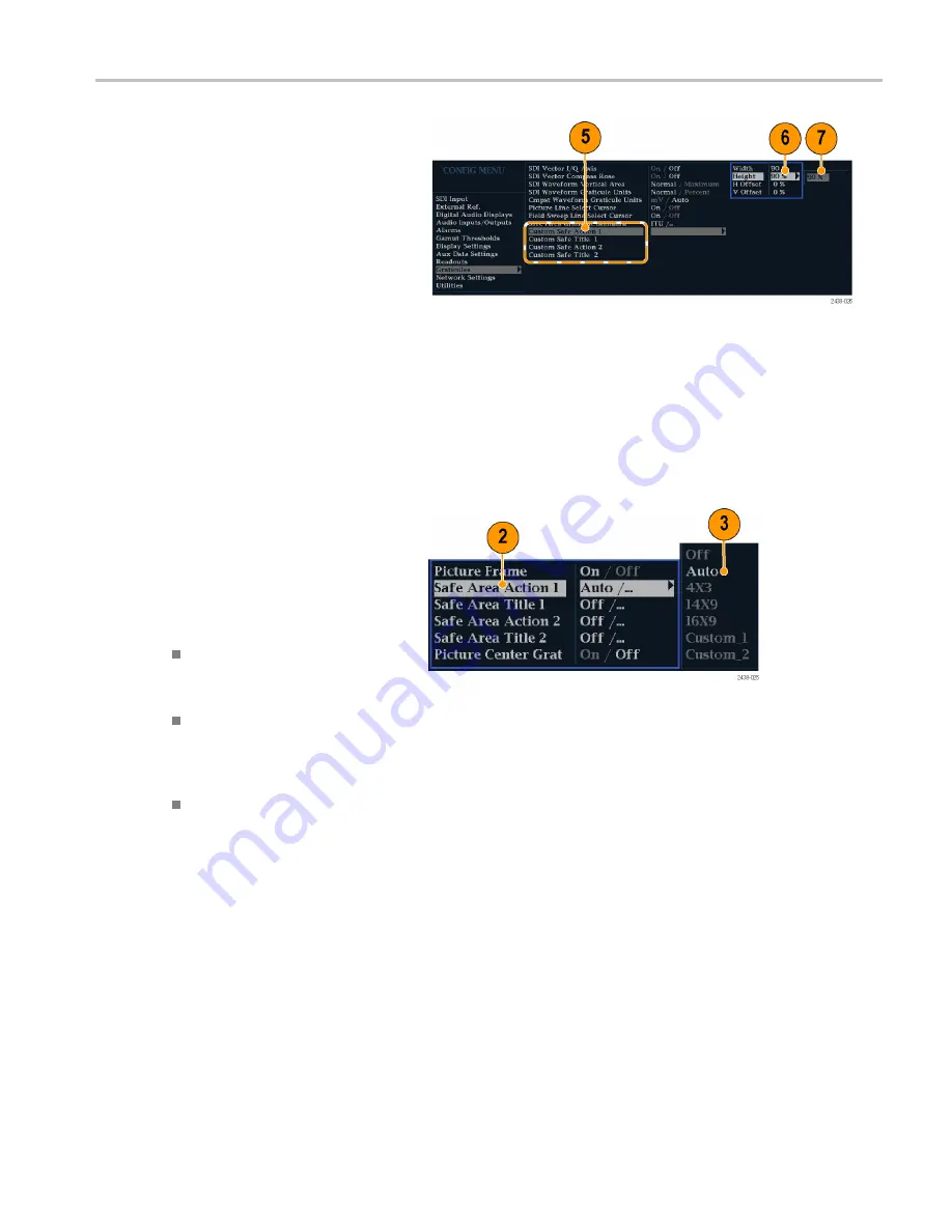 Tektronix WFM4000 Series User Manual Download Page 65