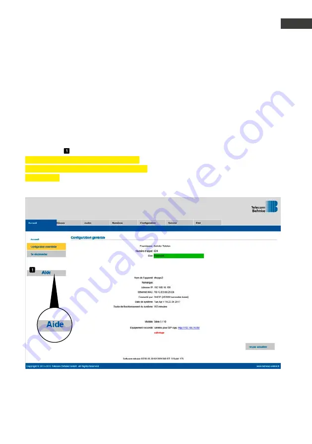 Telecom Behnke 10 Series Manual Download Page 97