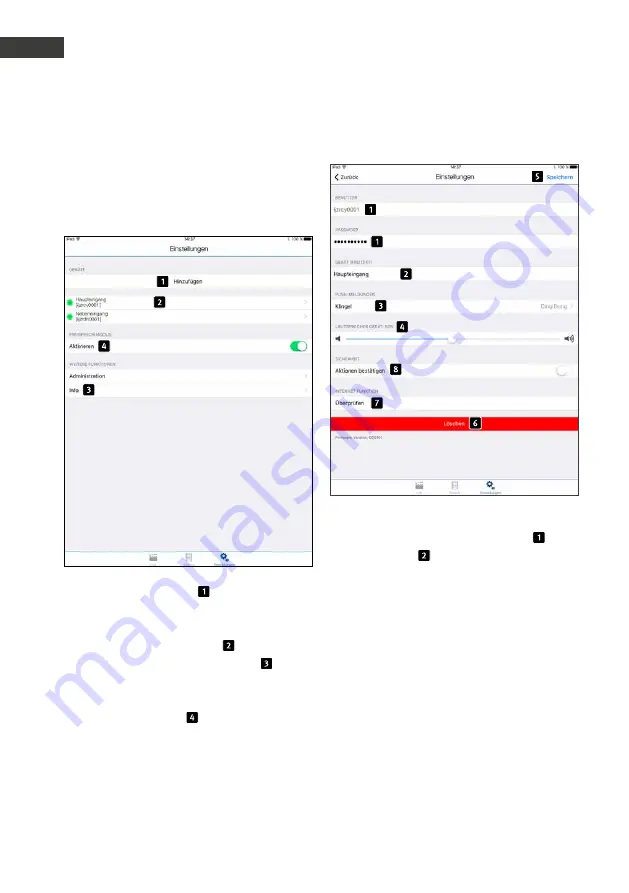 Telecom Behnke myintercom Instructions Manual Download Page 34