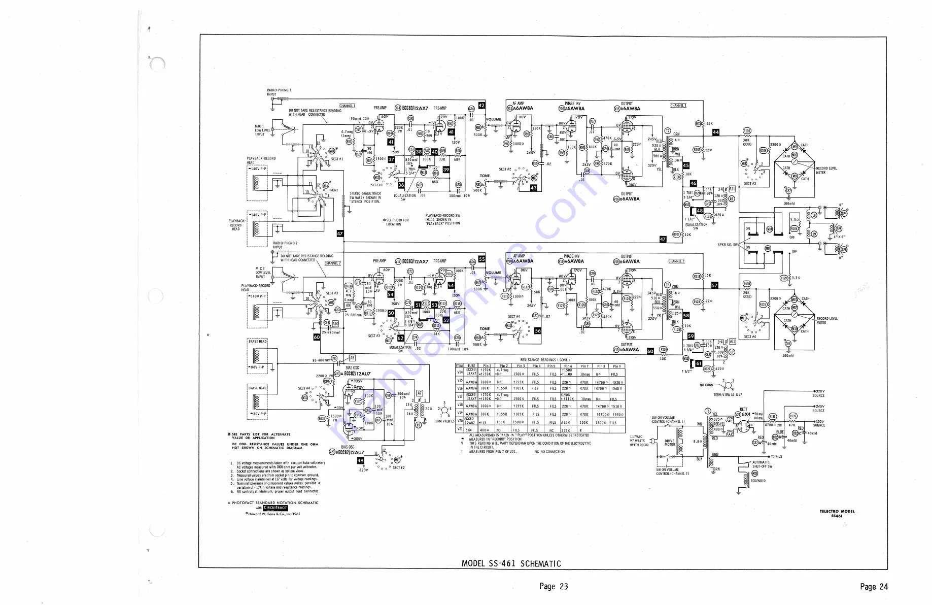 Telectro MR241 Manual Download Page 23