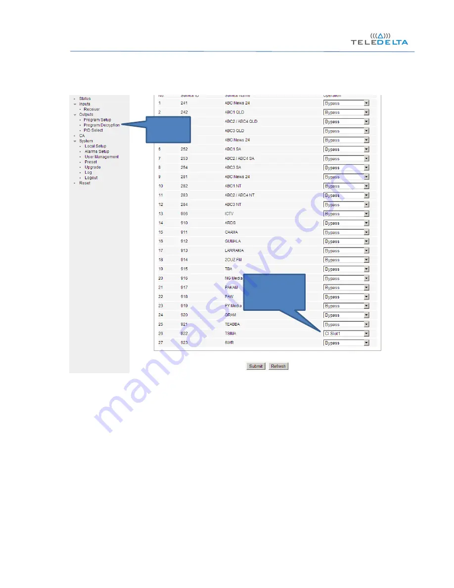 Teledelta MPR Series Quick Start Operation And Installation Manual Download Page 10