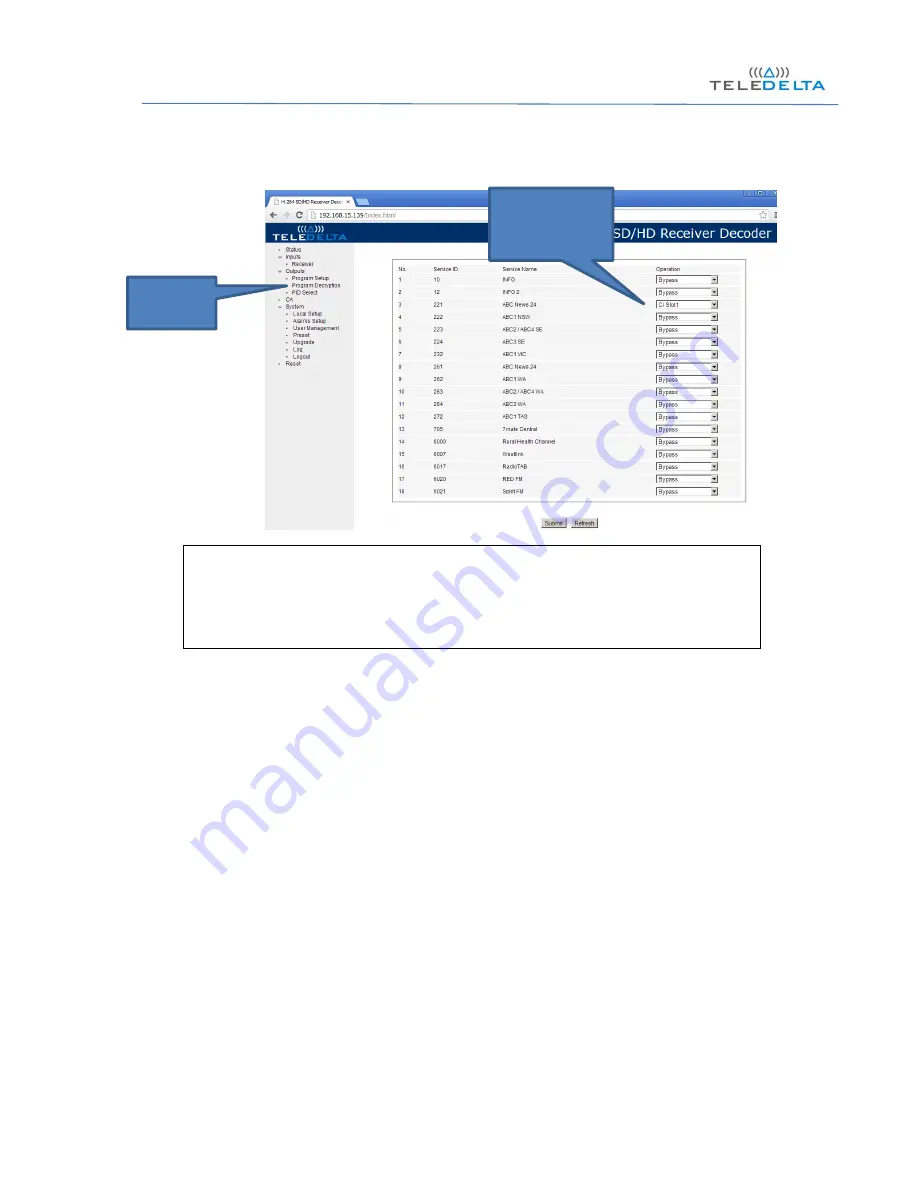 Teledelta MPR Series Quick Start Operation And Installation Manual Download Page 15