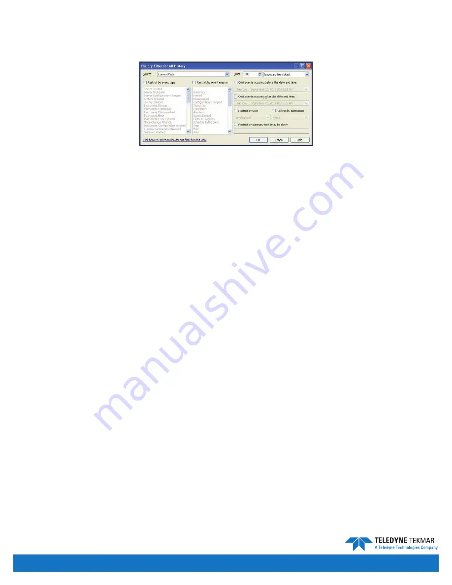 Teledyne 15-0800-074 User Manual Download Page 55