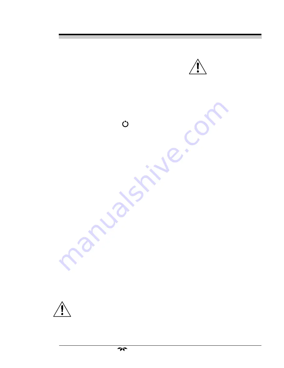 Teledyne 2000A-EU Operating Instructions Manual Download Page 43