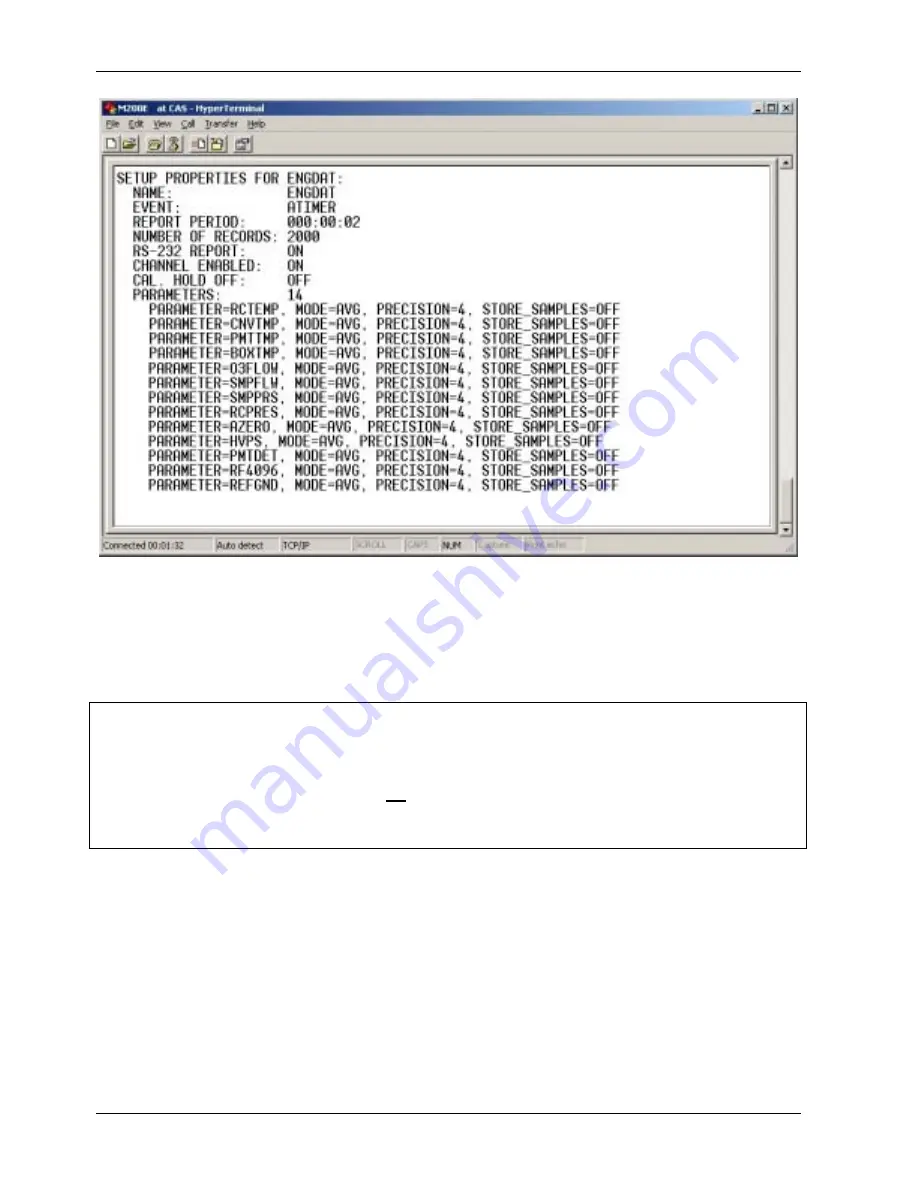 Teledyne 200E Instruction Manual Download Page 117