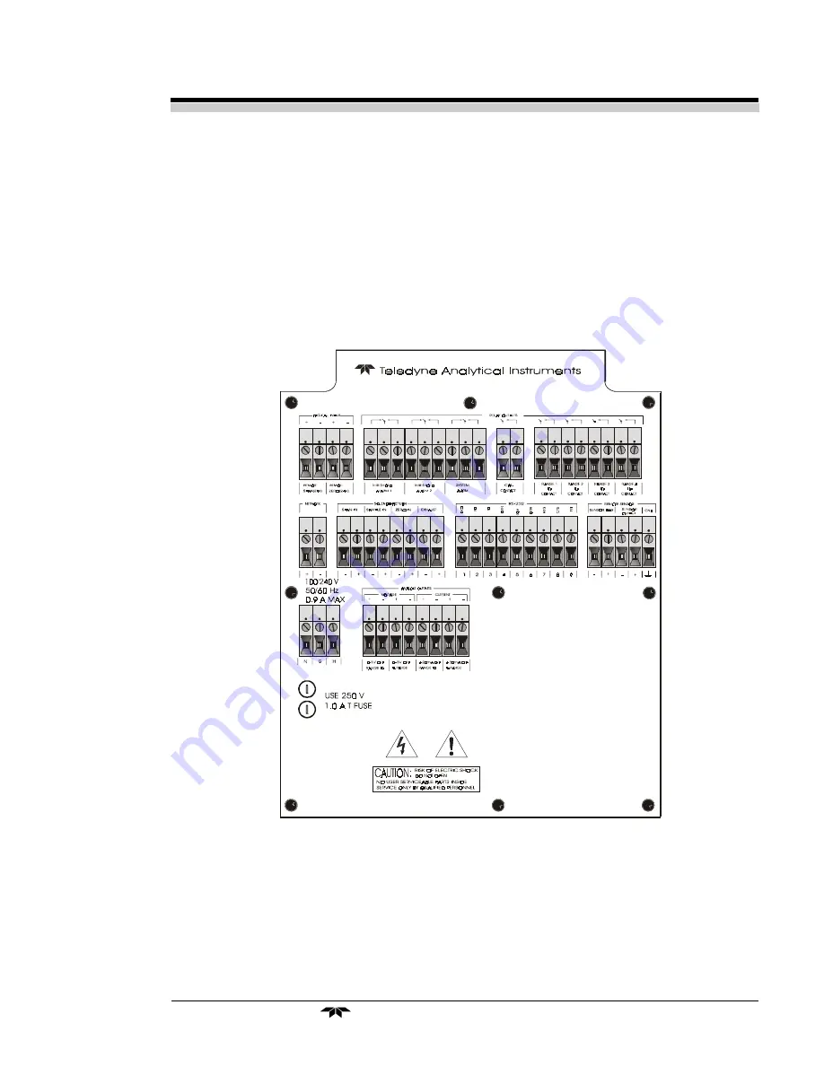 Teledyne 2010B Operating Instructions Manual Download Page 25