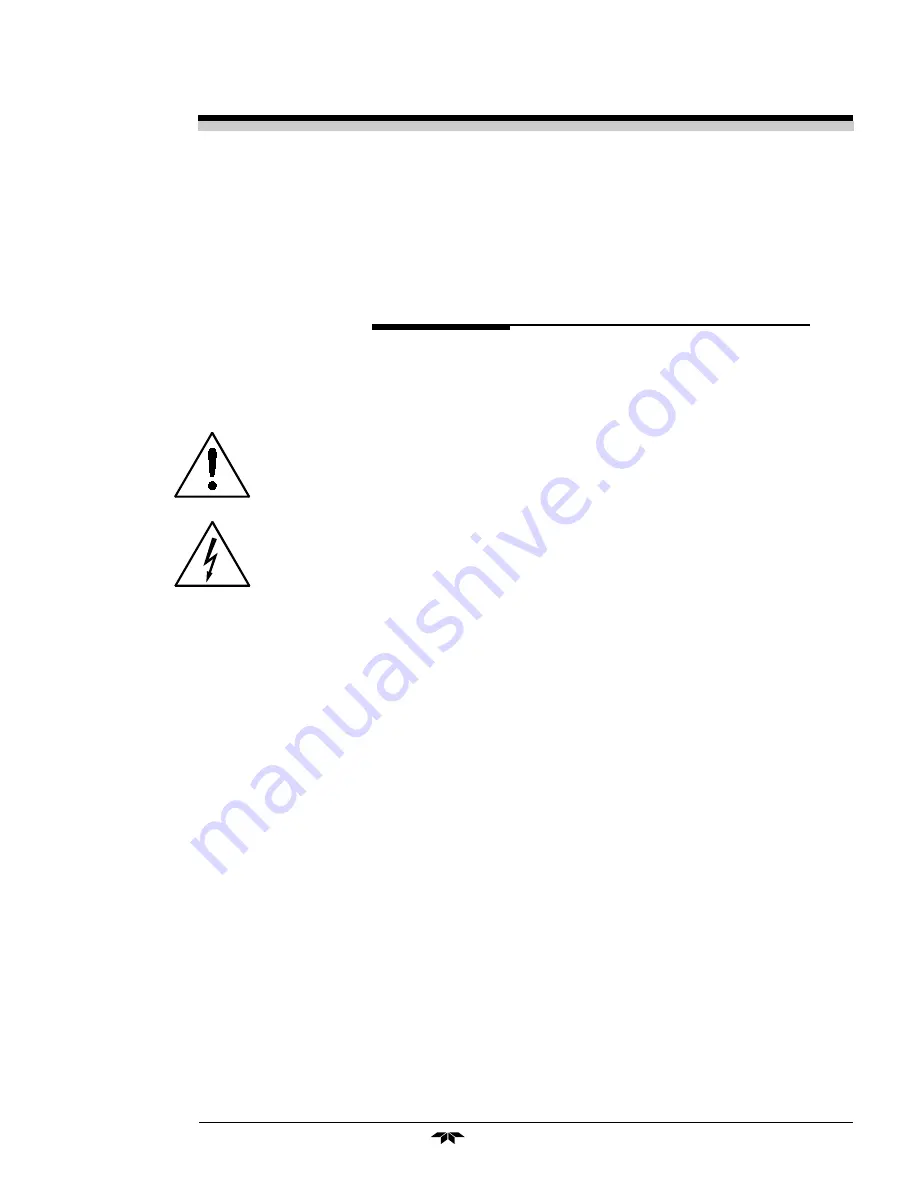 Teledyne 2010B Operating Instructions Manual Download Page 85