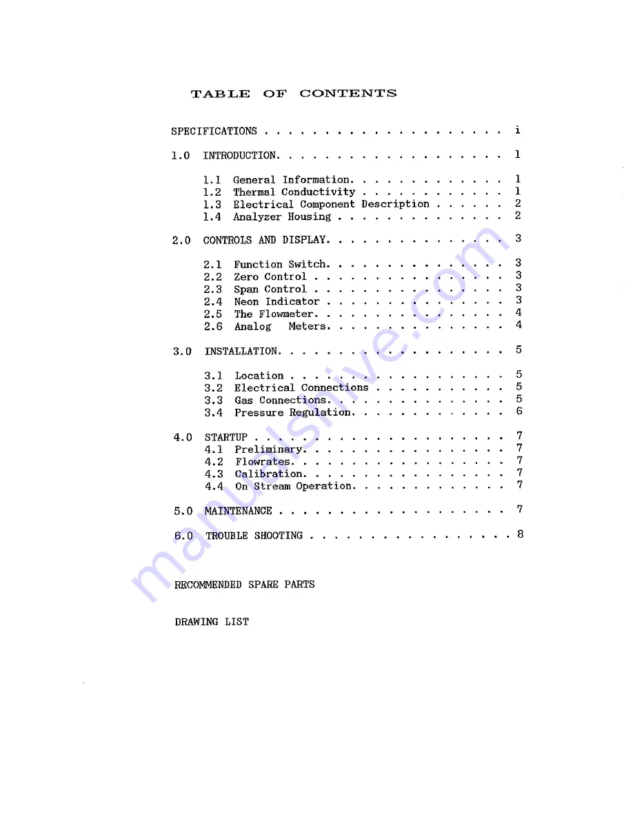 Teledyne 275 Instruction Manual Download Page 2