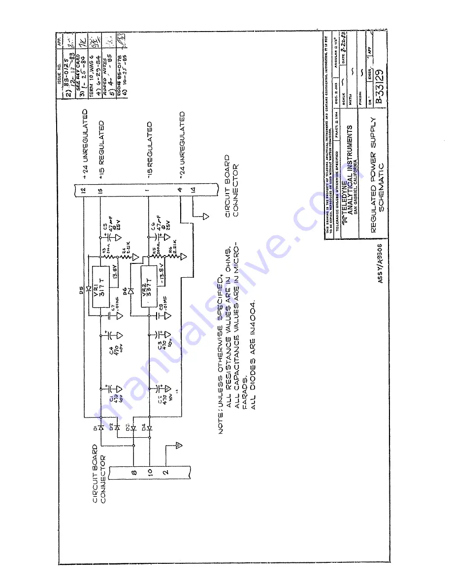 Teledyne 275 Instruction Manual Download Page 12