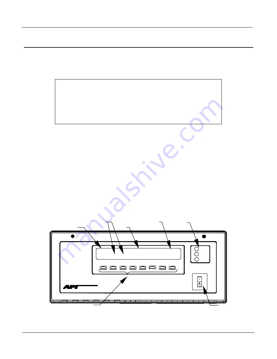 Teledyne 400E Instruction Manual Download Page 55