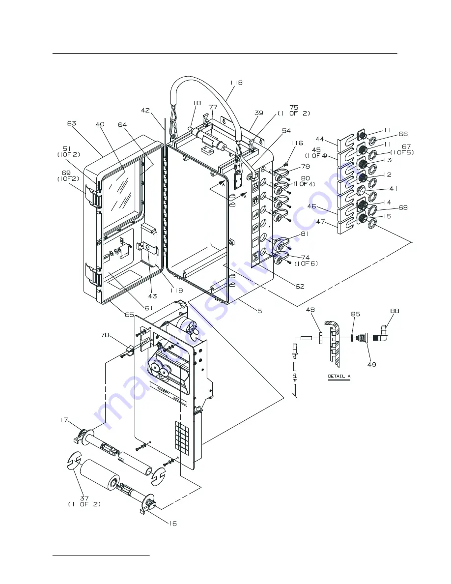 Teledyne 4250 Installation And Operation Manual Download Page 160