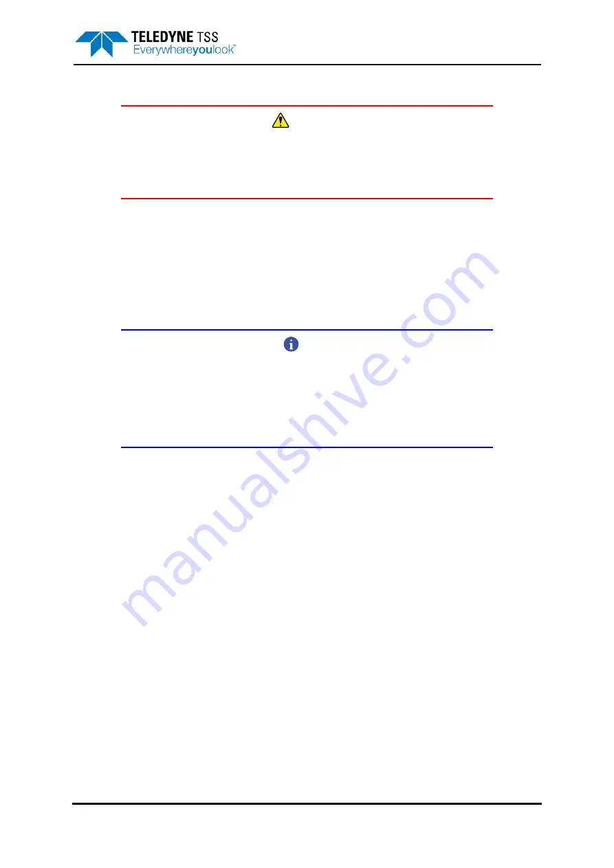 Teledyne 440 System Manual Download Page 21