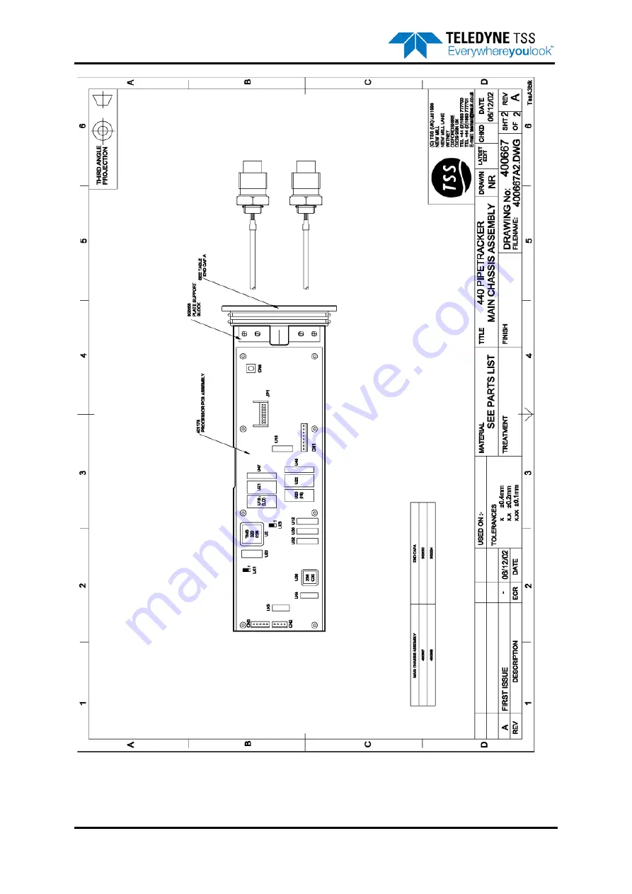 Teledyne 440 System Manual Download Page 206