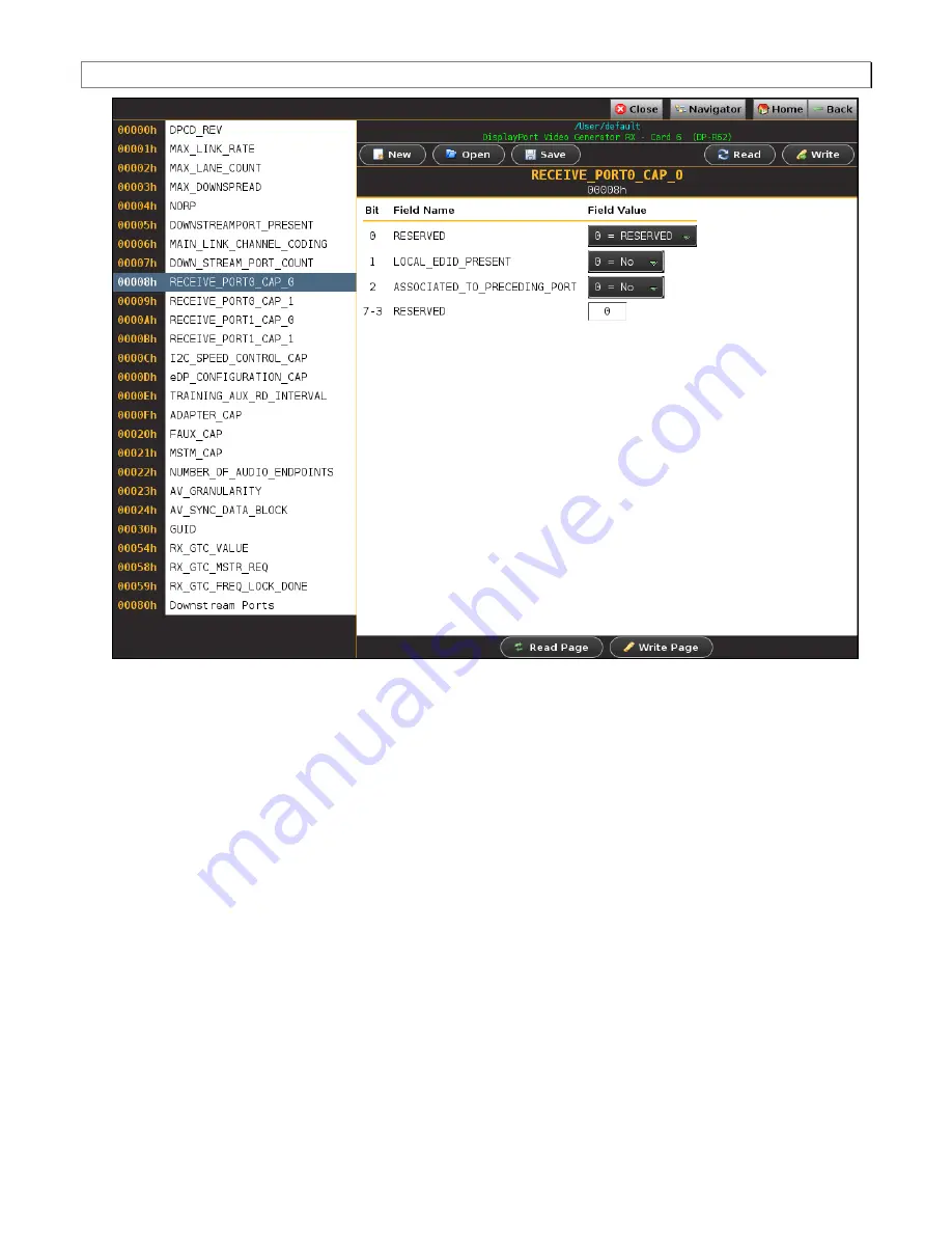 Teledyne 980 DP1.4 User Manual Download Page 250