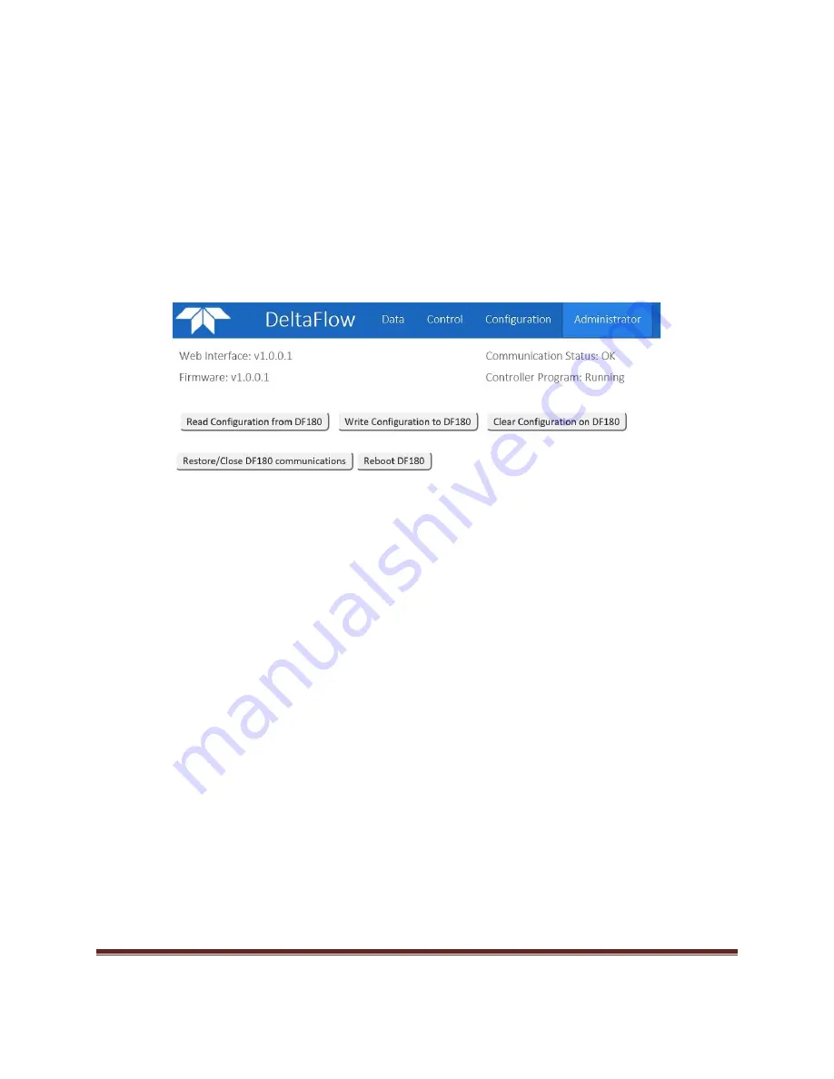 Teledyne Deltaflow DF180 Operation And Maintenance Manual Download Page 29