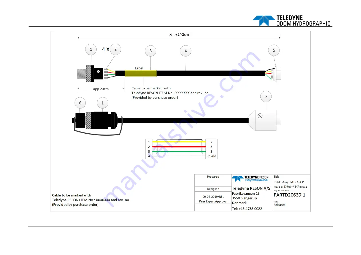 Teledyne Echotrac E20 Operator'S Manual Download Page 44