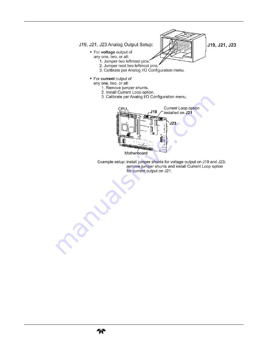 Teledyne GFC7001T Operation Manual Download Page 45