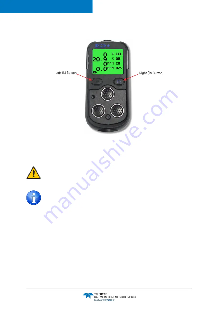 Teledyne GMI PS200 User Manual Download Page 15