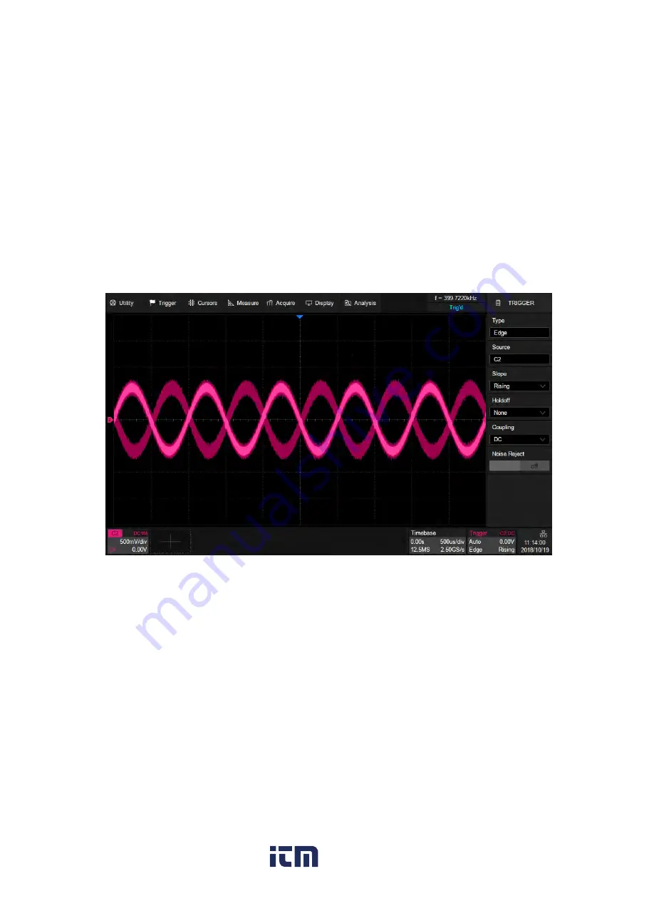 Teledyne LeCroy T3DSO2000A Series User Manual Download Page 73