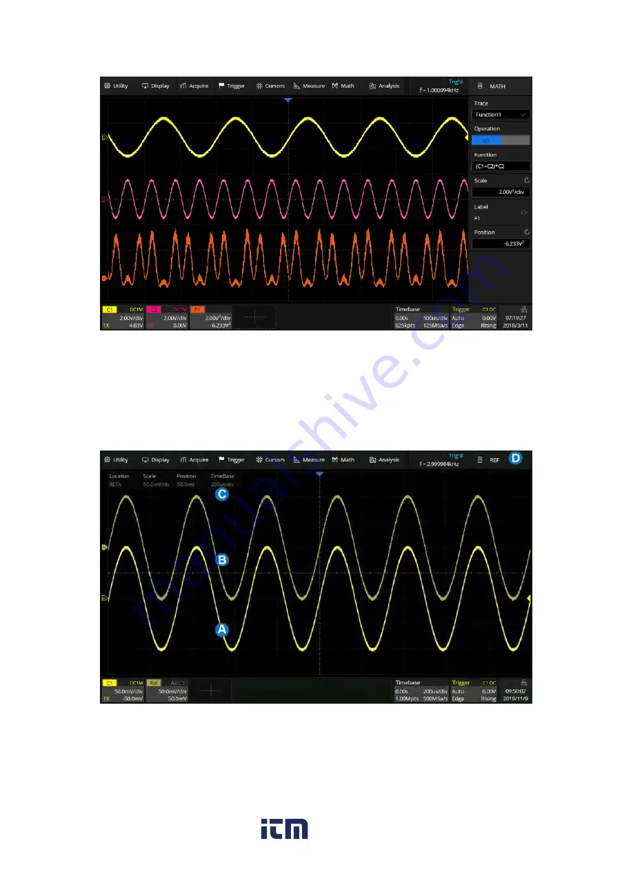 Teledyne LeCroy T3DSO2000A Series User Manual Download Page 137