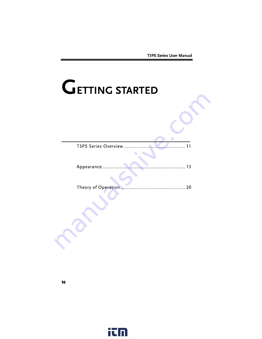 Teledyne LeCroy T3PS Series User Manual Download Page 10