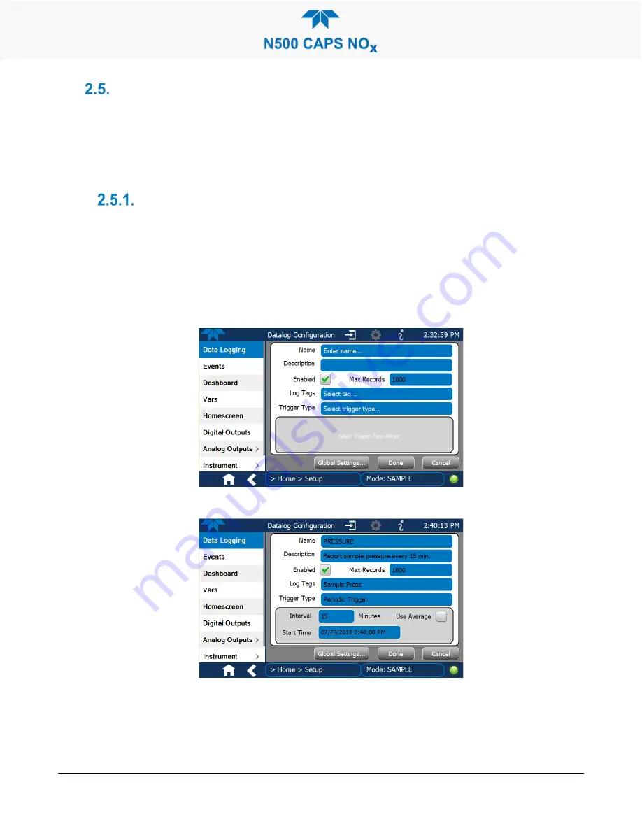 Teledyne N500 User Manual Download Page 40