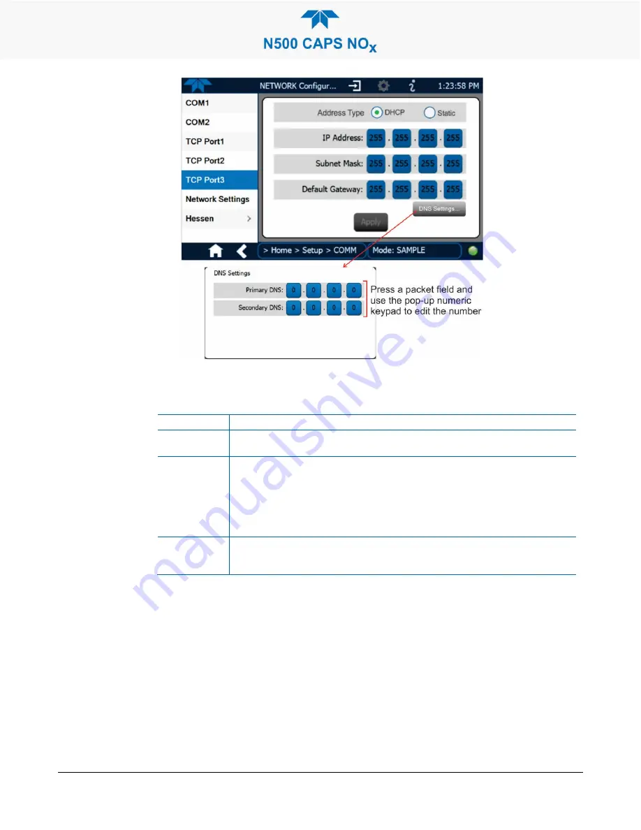 Teledyne N500 User Manual Download Page 53