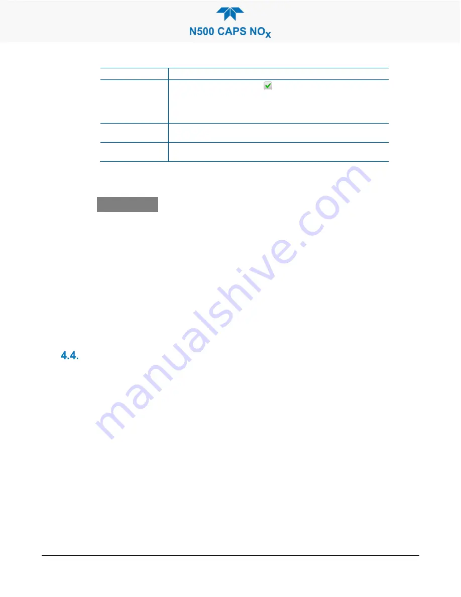 Teledyne N500 User Manual Download Page 64