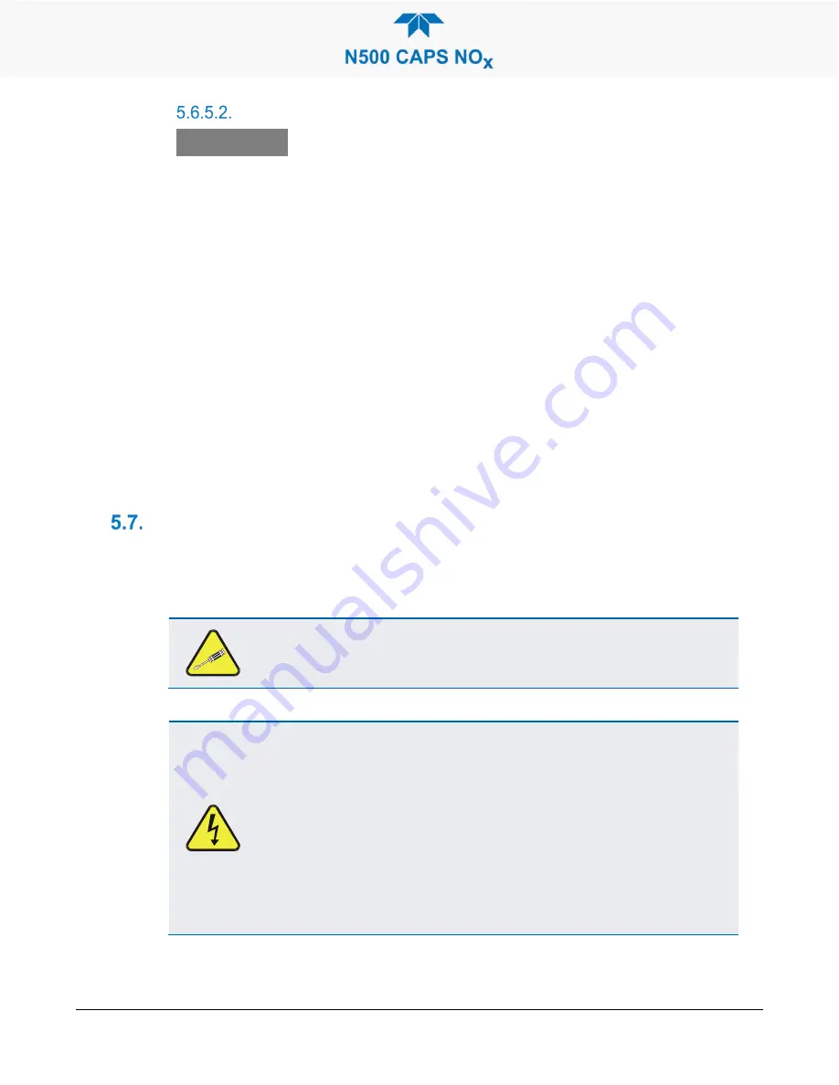 Teledyne N500 User Manual Download Page 76