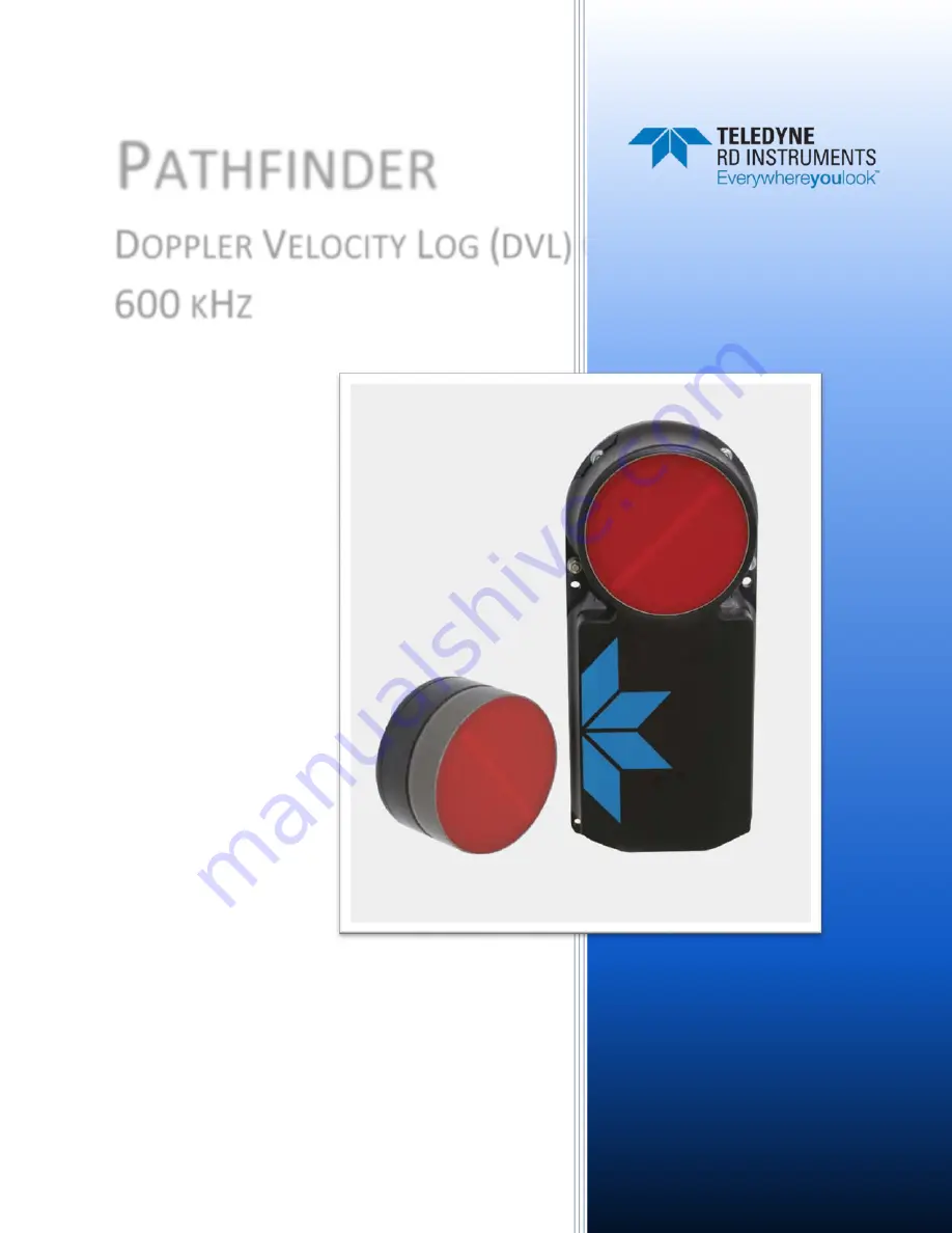 Teledyne PATHFINDER Manual Download Page 1