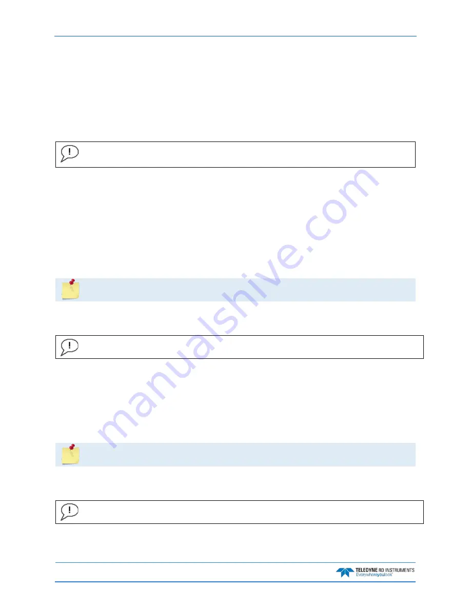 Teledyne PATHFINDER Manual Download Page 116