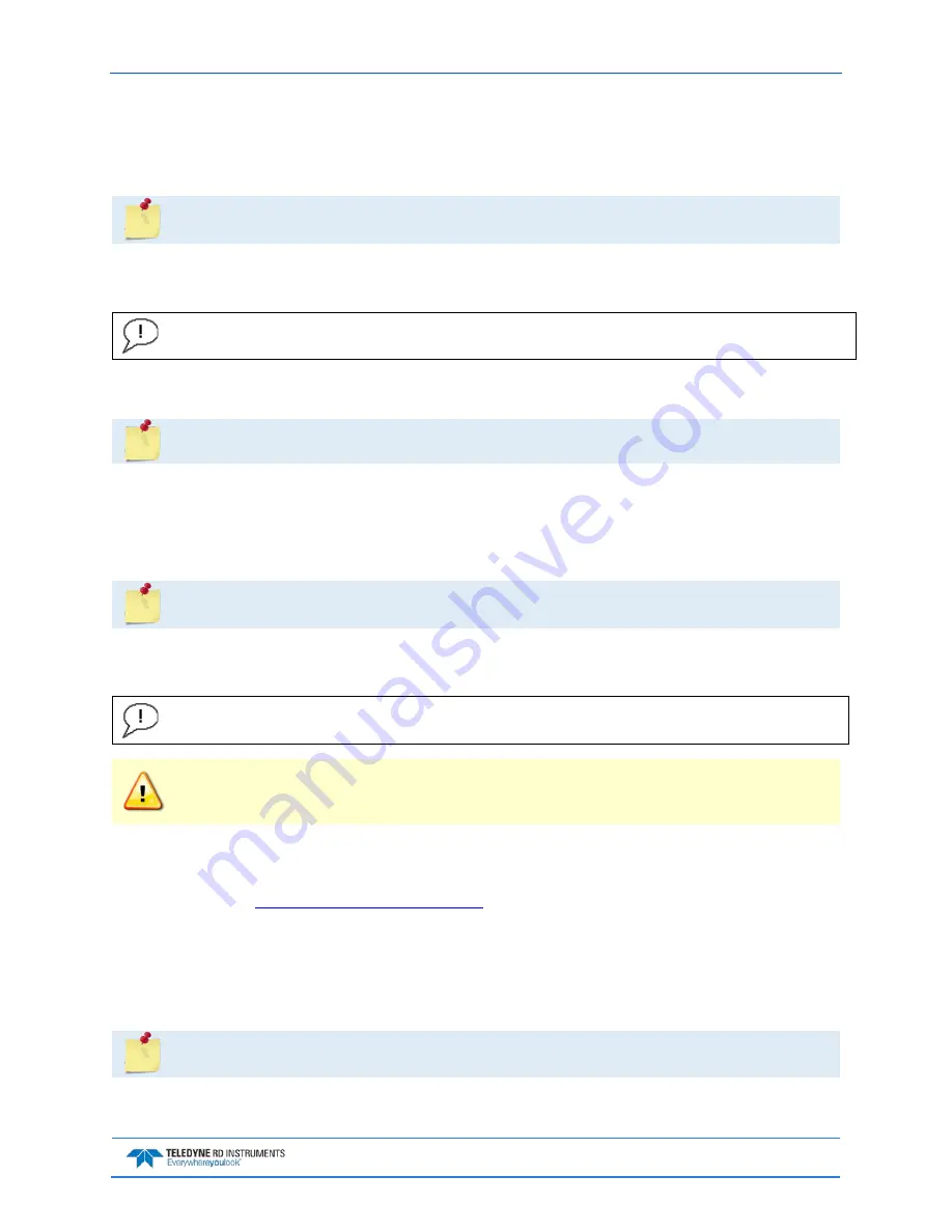 Teledyne PATHFINDER Manual Download Page 117