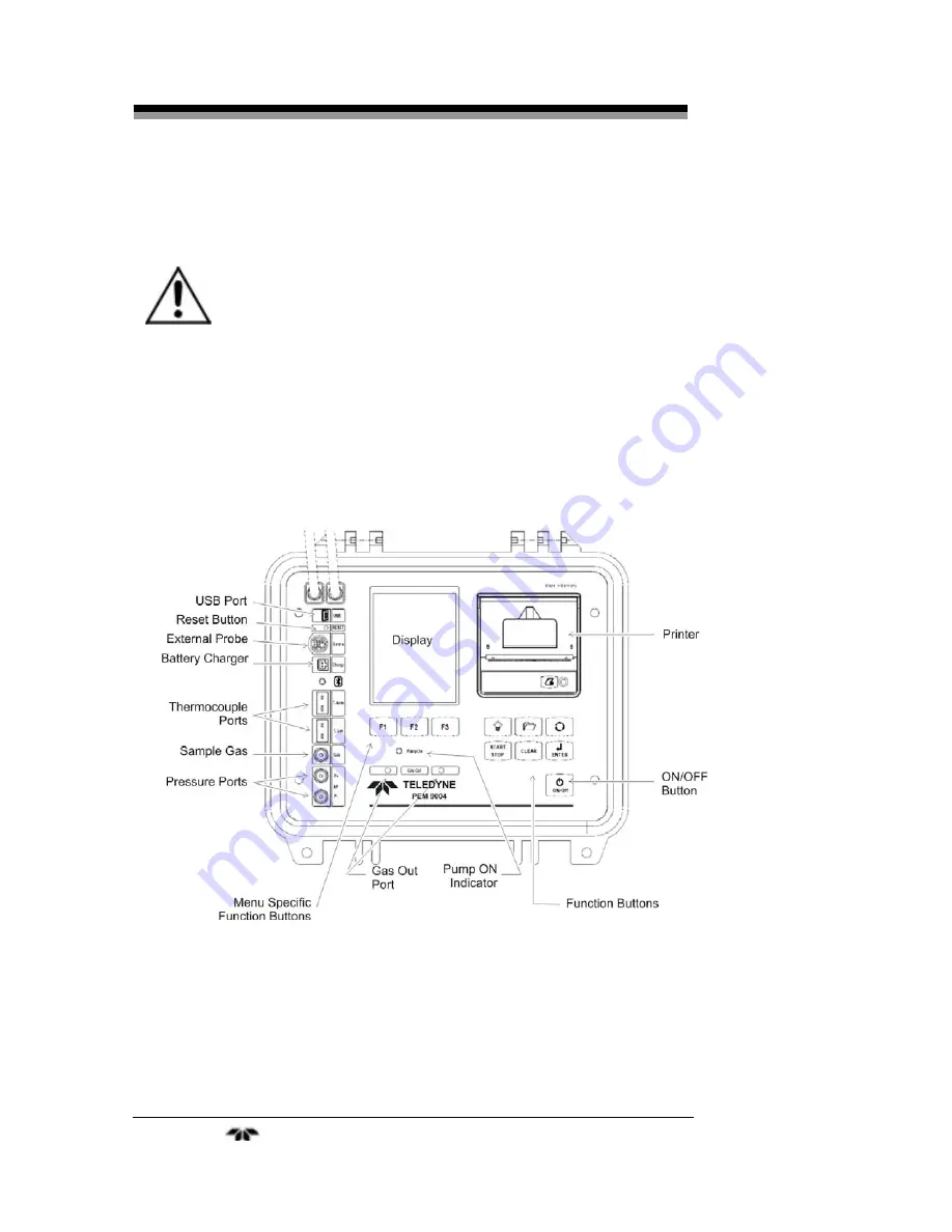 Teledyne PEM-9004 Operating Instructions Manual Download Page 26