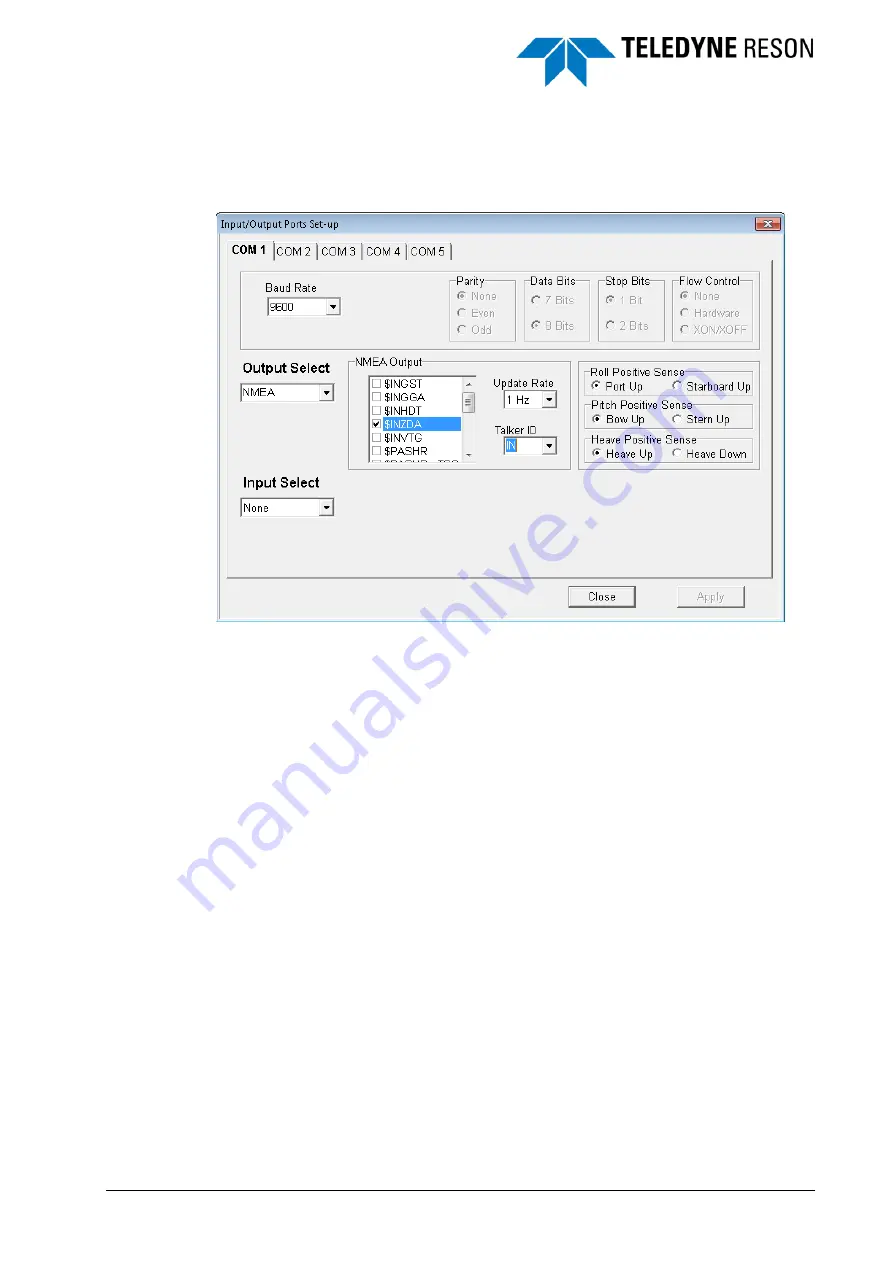 Teledyne Reson PDS Quick Setup Manual Download Page 35