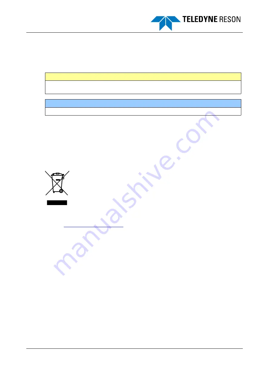 Teledyne SeaBat T Series Operator'S Manual Download Page 22