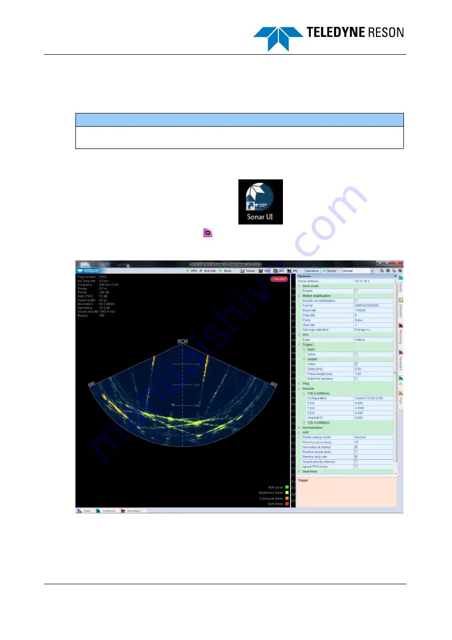 Teledyne SeaBat T Series Operator'S Manual Download Page 28