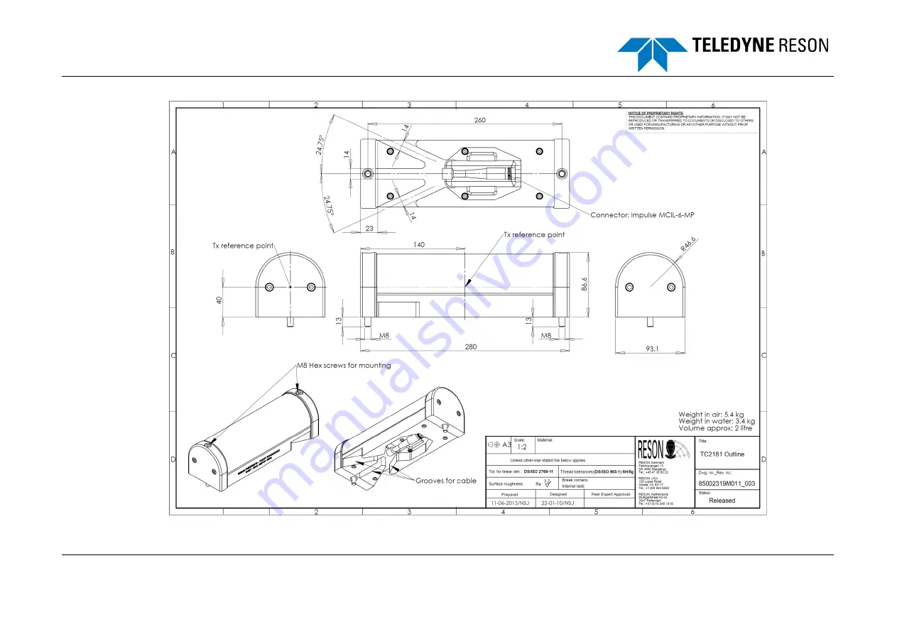 Teledyne SeaBat T Series Operator'S Manual Download Page 133