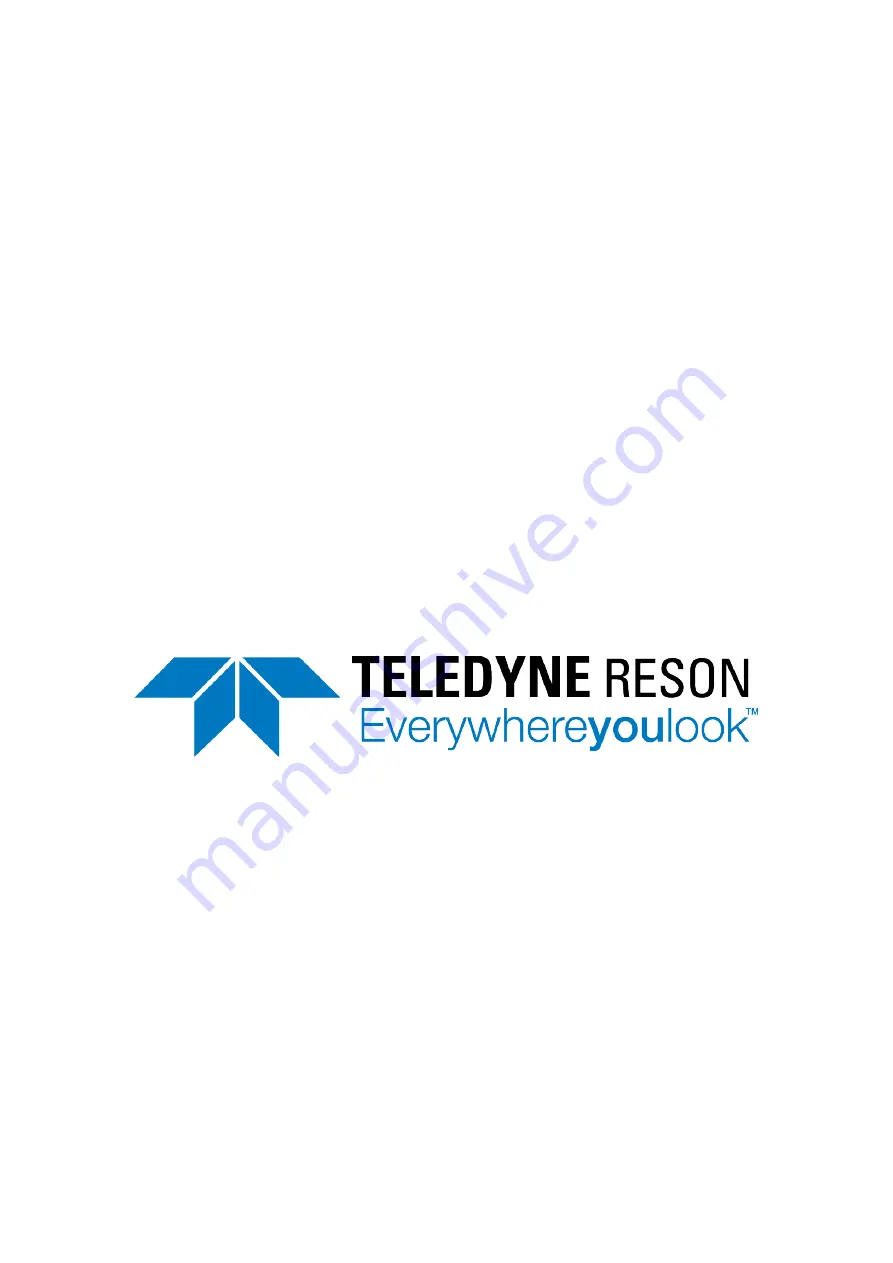 Teledyne SeaBat T Series Operator'S Manual Download Page 152