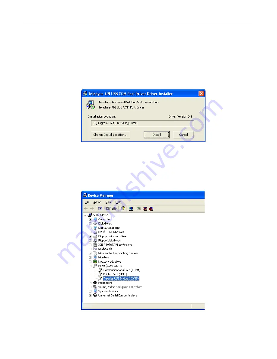 Teledyne T101 Operation Manual Download Page 118