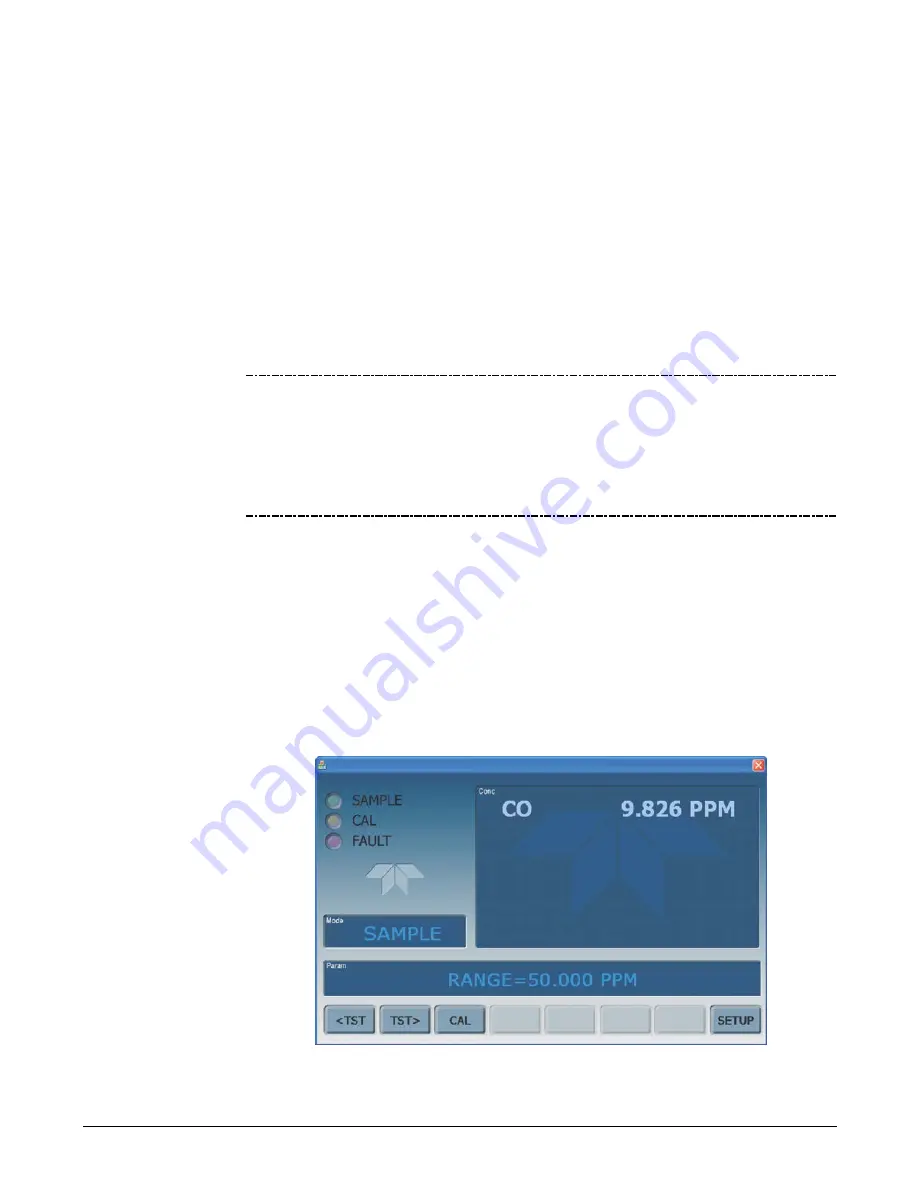 Teledyne T300 Operation Manual Download Page 91