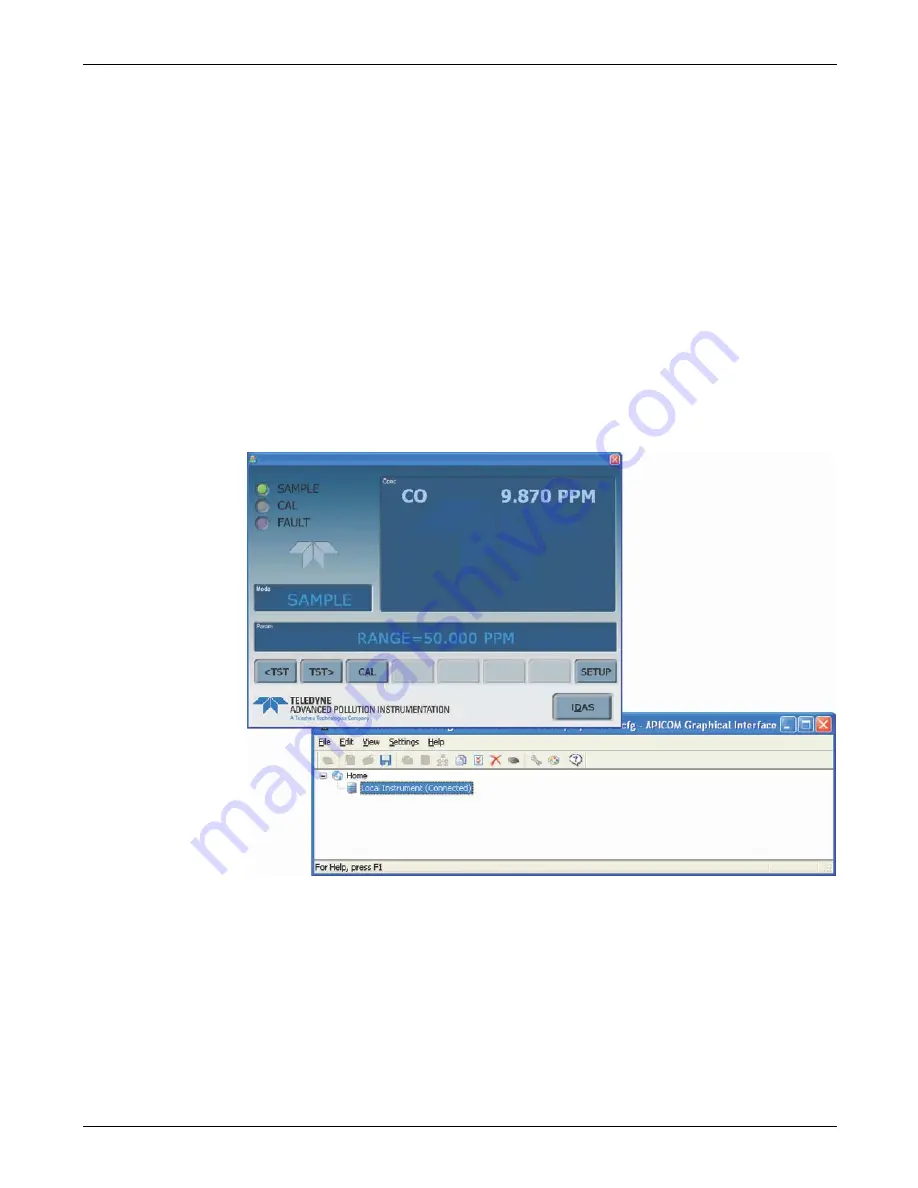 Teledyne T300 Operation Manual Download Page 188