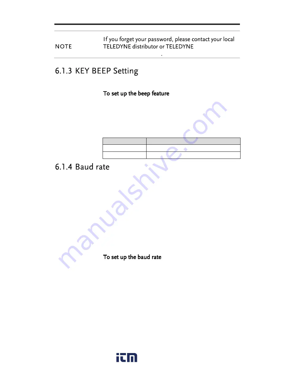 Teledyne T3LCR1002 User Manual Download Page 71