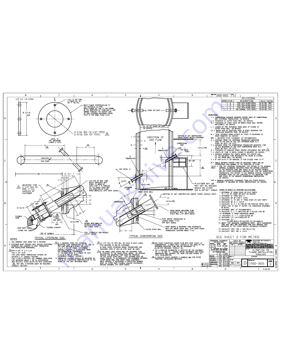 Teledyne ULTRAFLOW 150 Operation Manual Download Page 108